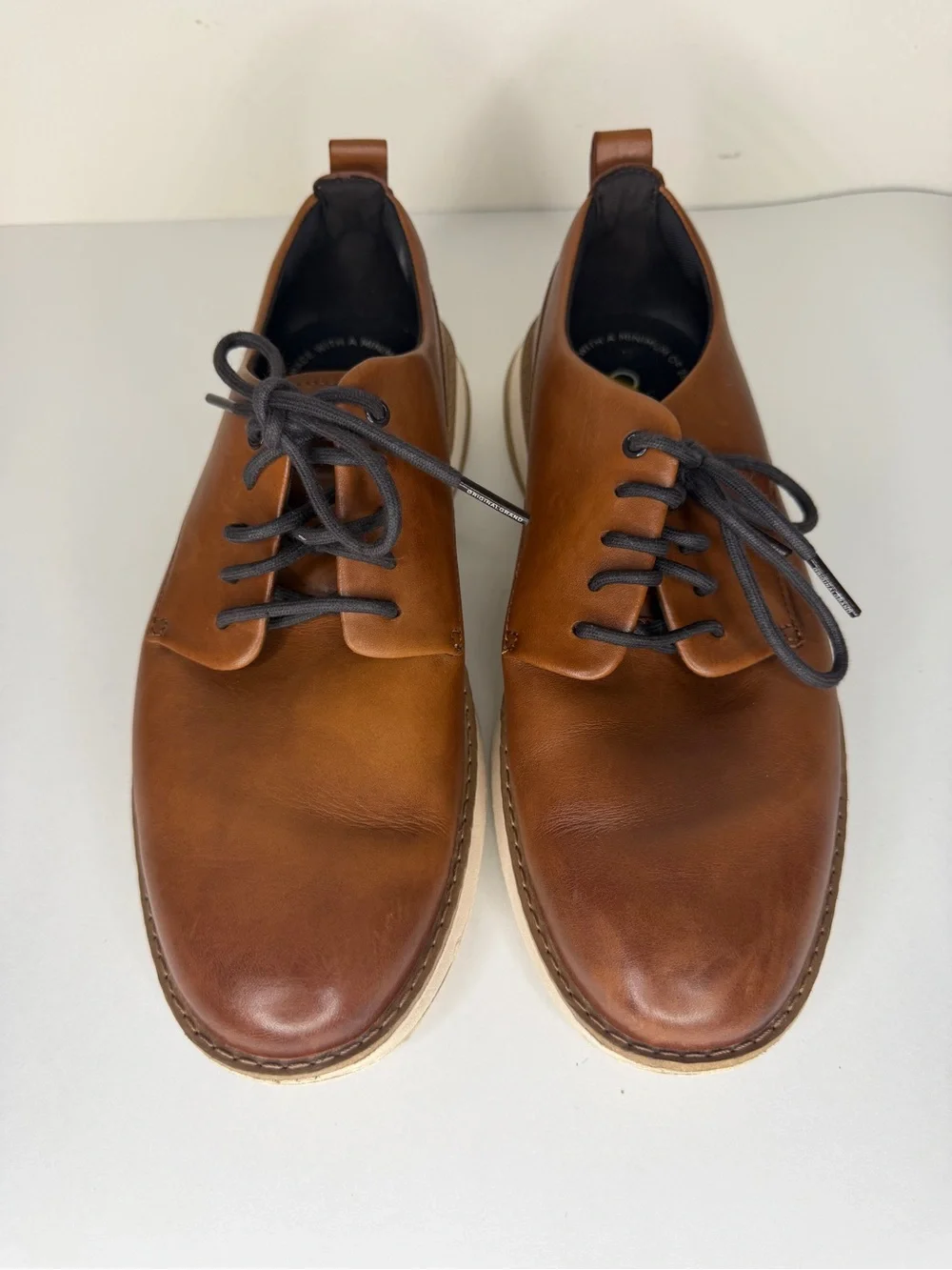 Cole Haan C42136 Oxfords Casual Dress Shoes Men’s Size 8M Brown Leather